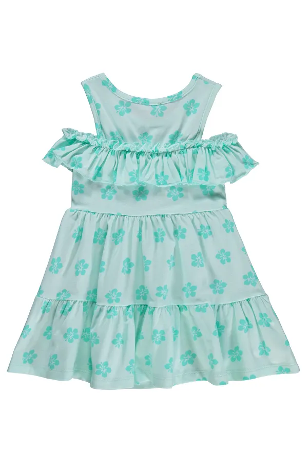 Girls' Jumpsuit and Dress, Ages 2-5, Light Mint - Package