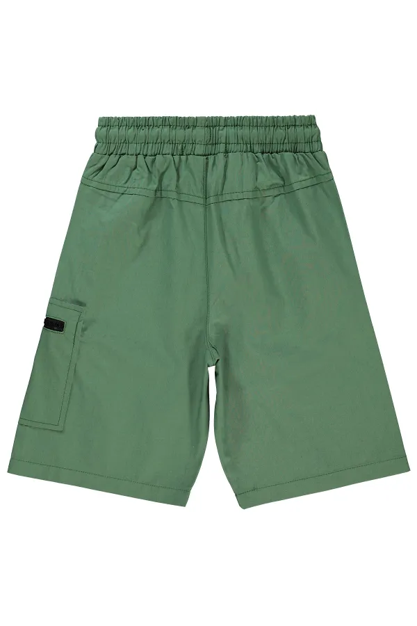 Capri garçon 6-9 ans Kaki clair - Emballage