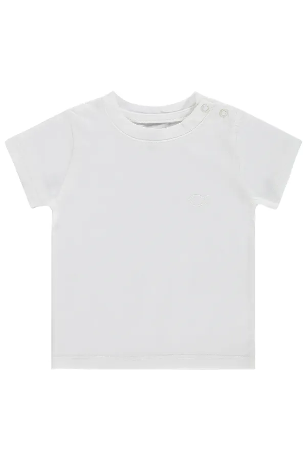 Baby T-Shirt Km 0-24 Months Ecru - Package