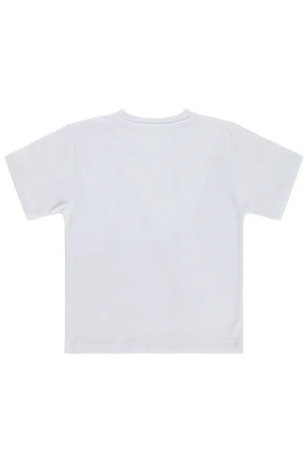 Erkek Çocuk Tişört 2-5 Yaş Beyaz - Paket