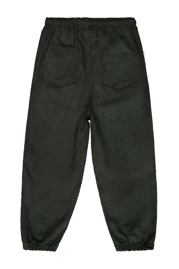 Pantalon garçon 6-9 ans kaki foncé - Lot
