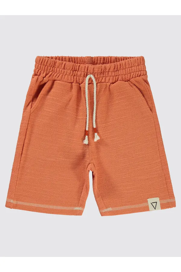 Boys Shorts 6-9 Years Orange - Package