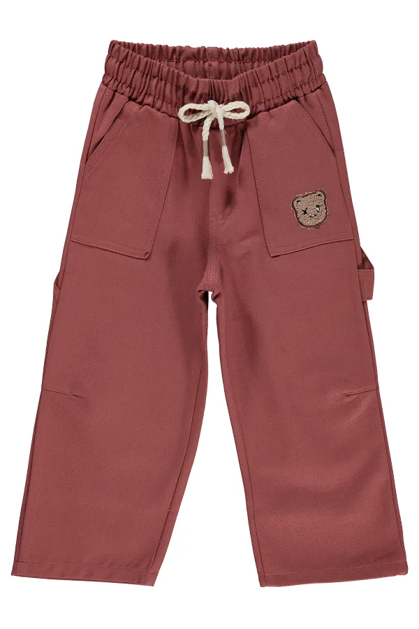 Pantalon garçon, 2-5 ans, marron clair - Lot