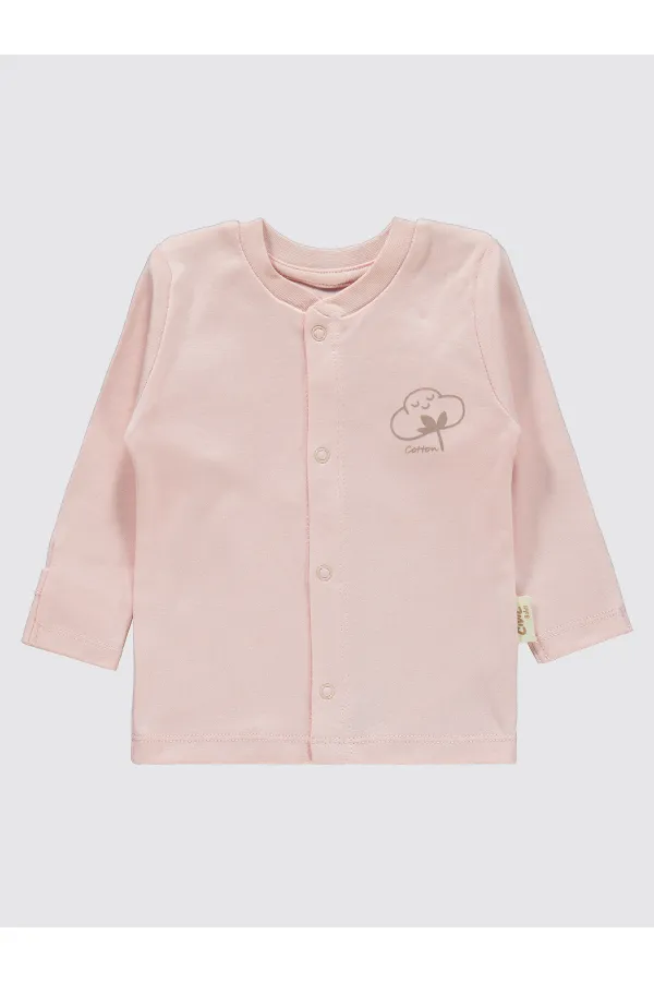 Bebek Pijama Takımı 0-24 Ay Pembe - Paket