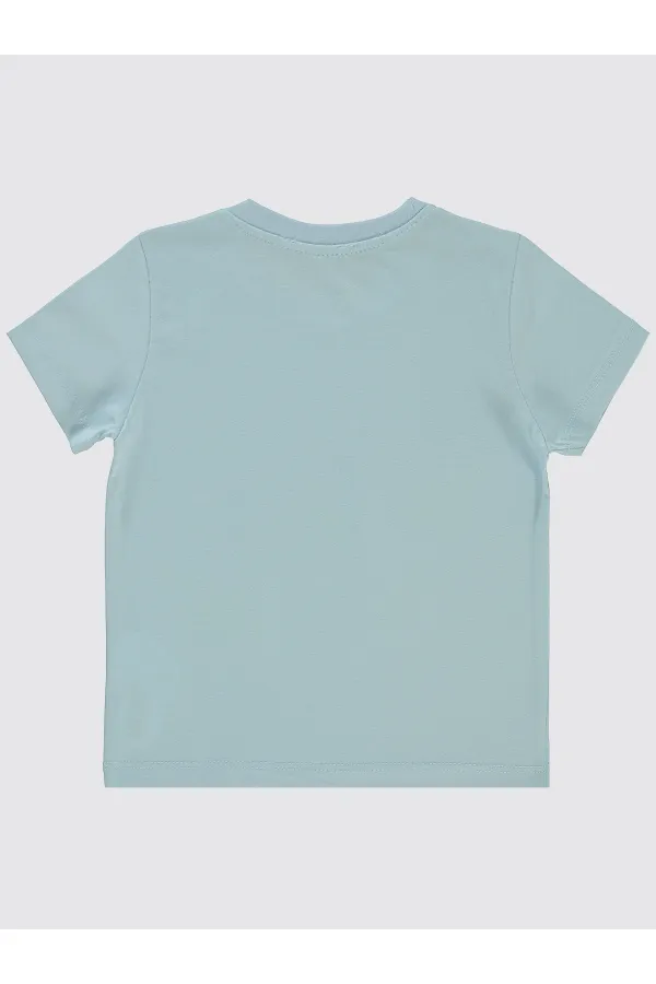 Boys T-Shirt 2-5 Years Old Ice Blue - Pack