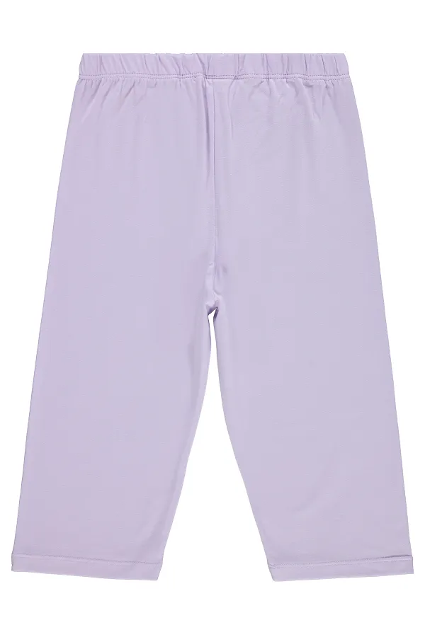 Leggings pour filles Km 10-13 ans Lavande douce - Lot