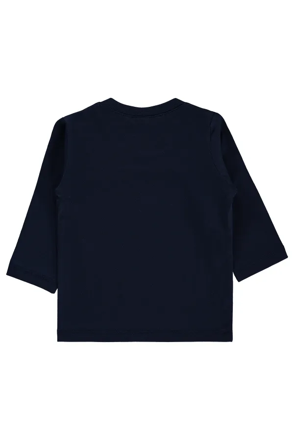 Bebek Sweatshirt 0-24 Ay Lacivert - Paket