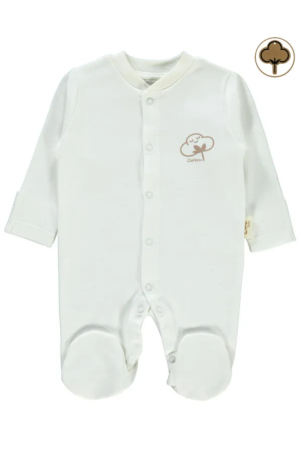 Grenouillères bébé 0-24 mois écru - Paquet