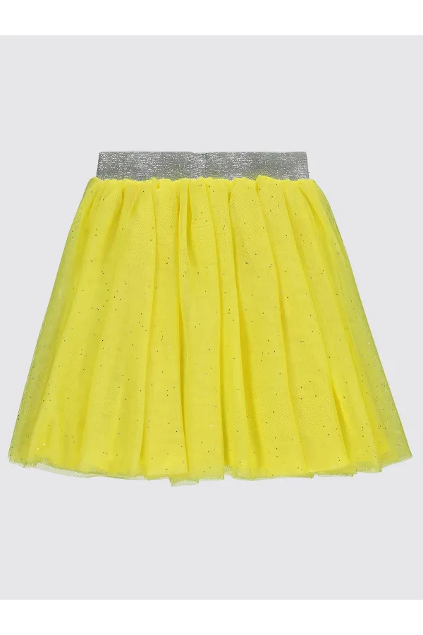 Jupe jaune pour fille de 6 à 9 ans - Emballage