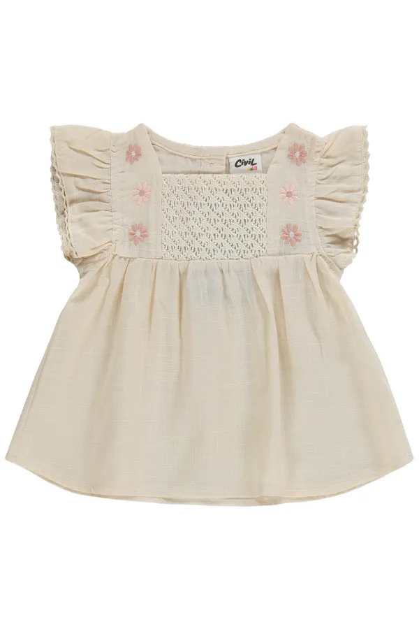 Bebek Takım 0-24 Ay Krem - Paket