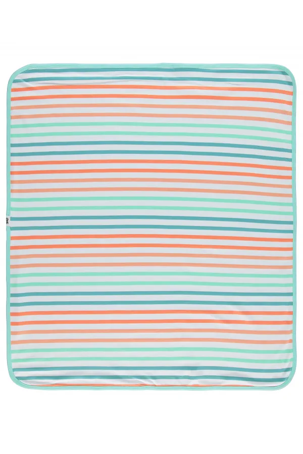 Ensemble couverture et lange pour bébé 0-24 mois blanc - Emballage