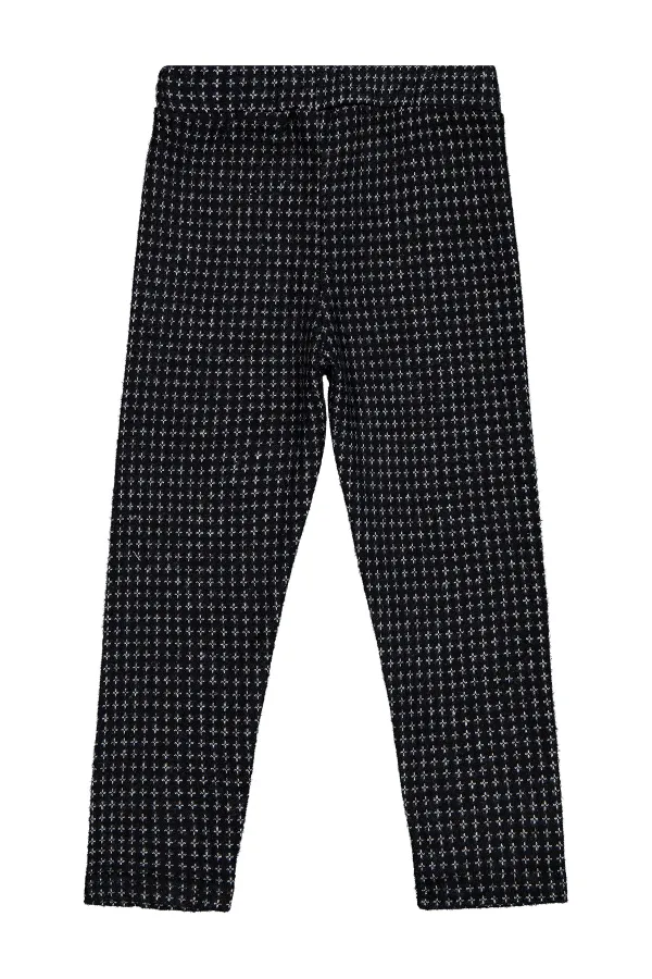 Collants anthracite pour filles de 6 à 9 ans - Paquet