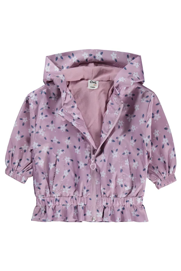 Imperméable bébé rose pâle 0-24 mois - Emballage