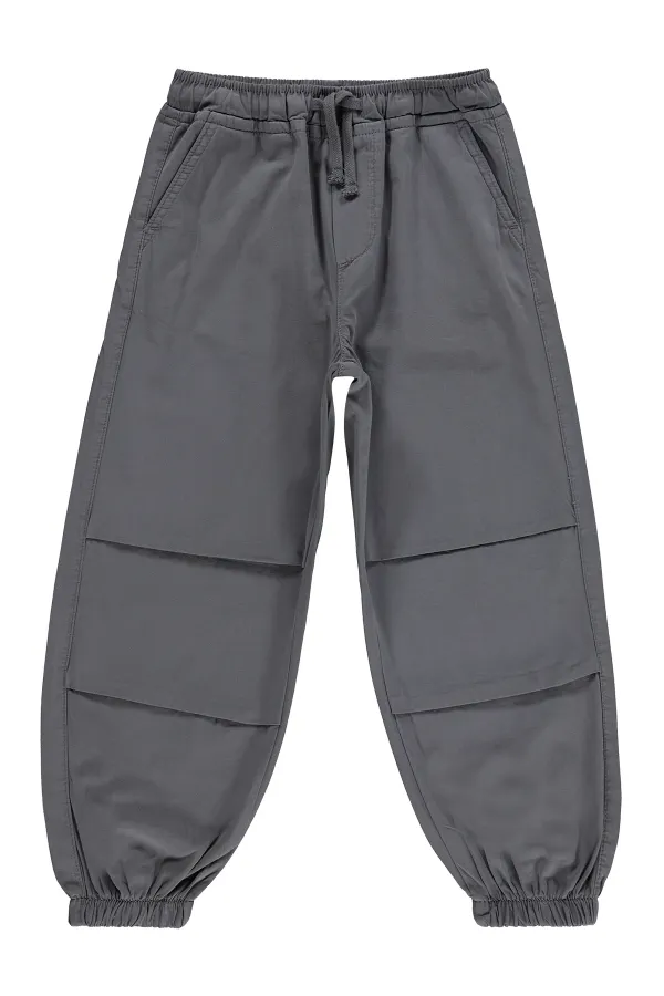 Erkek Çocuk Pantolon 10-13 Yaş Gri - Paket