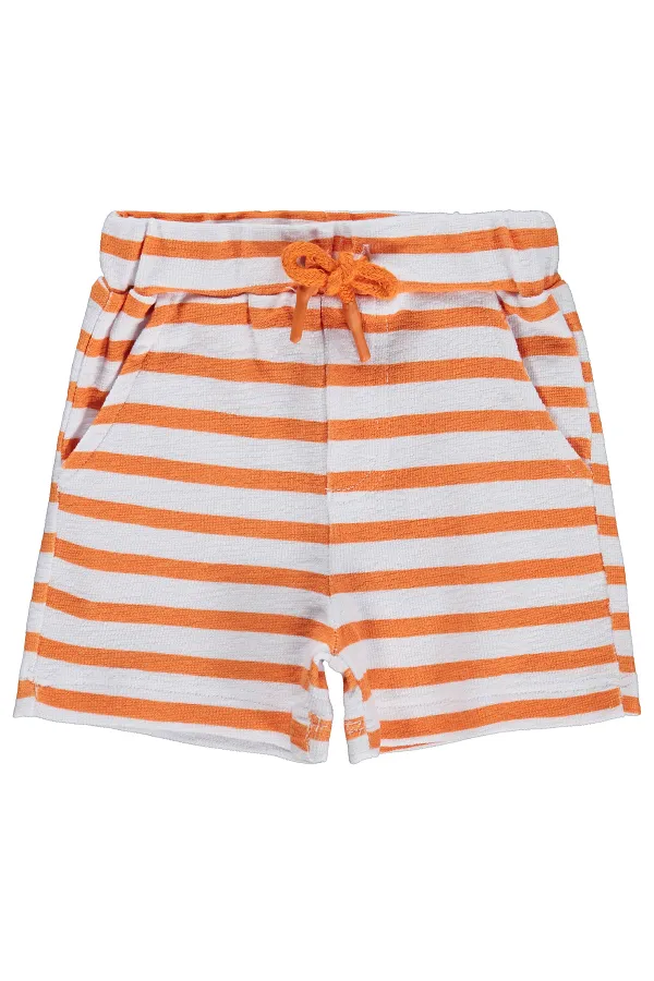 Bebek Şort 0-24 Ay Turuncu - Paket