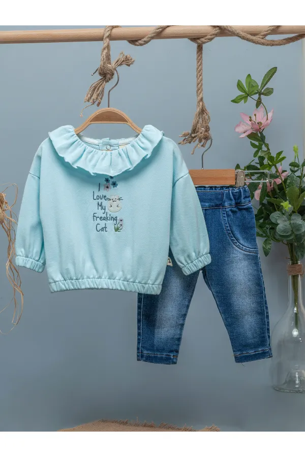 Coffret bébé 0-24 mois turquoise - Emballage