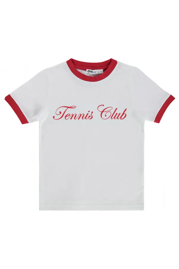 Lot de t-shirts rouges pour garçons de 6 à 9 ans Lot de t-shirts rouges pour garçons de 6 à 9 ans