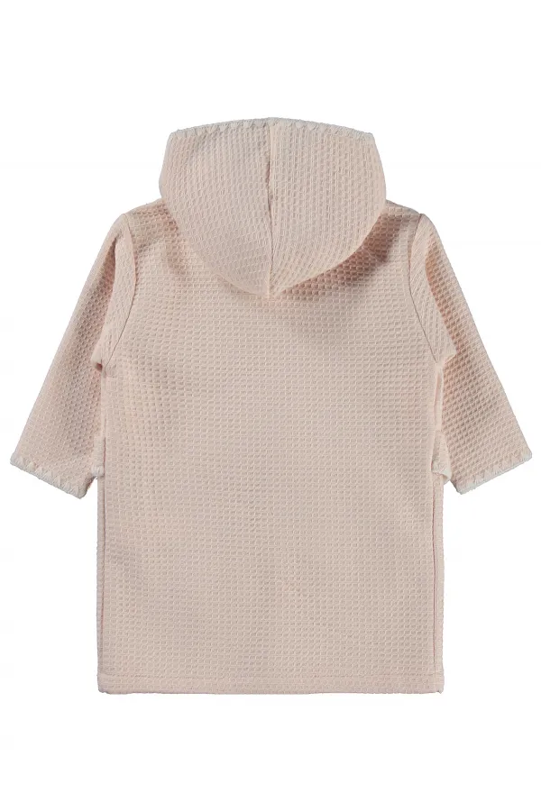 Bebek Bornoz 0-24 Ay Pudra - Paket