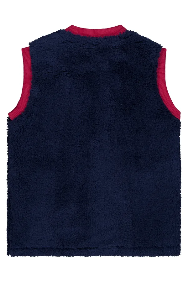 Baby Vest 0-24 Months Dark Navy Blue - Pack