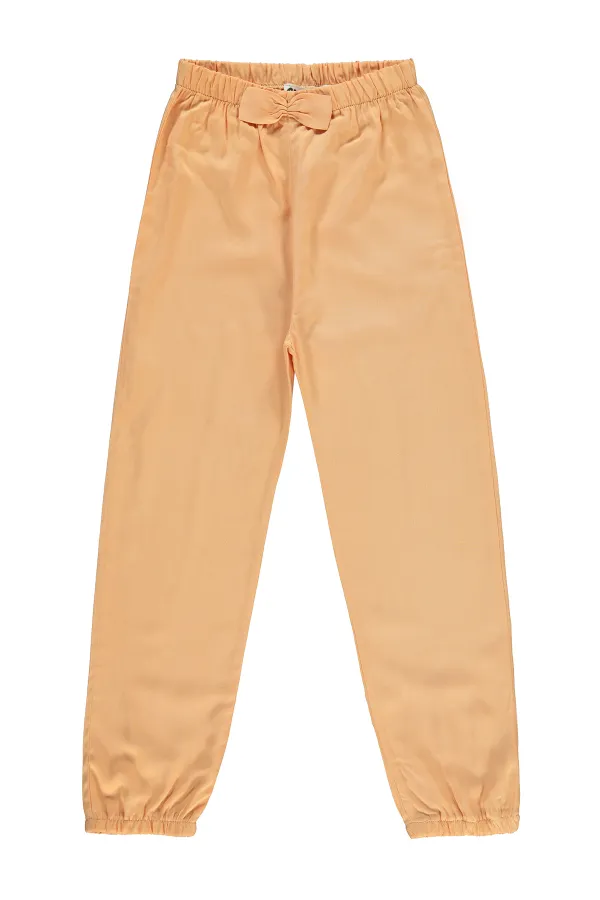 Kız Çocuk Pantolon 6-9 Yaş Pudra - Paket