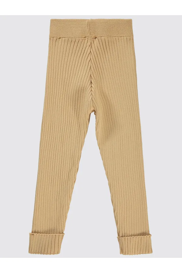 Girl's Tights 2-5 Years Beige - Package