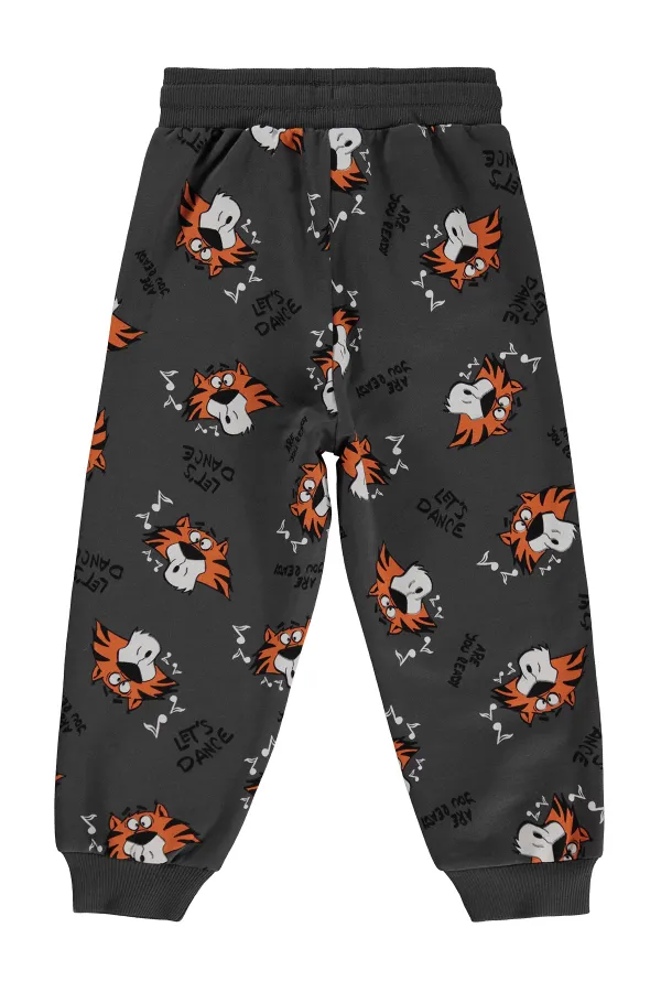 Pantalon de survêtement garçon, 2-5 ans, anthracite - Lot