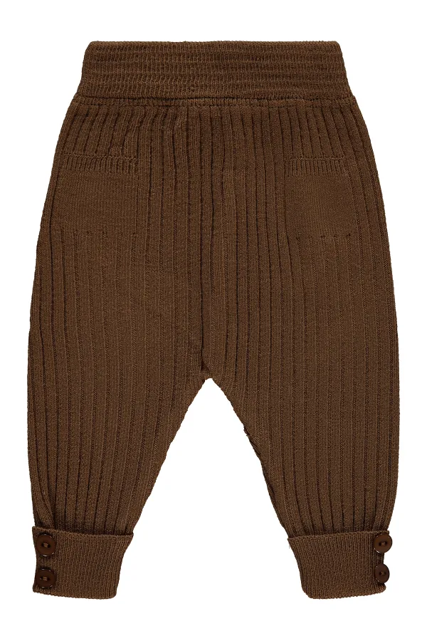 Bebek Eşofman Altı 0-24 Ay Kahve - Paket