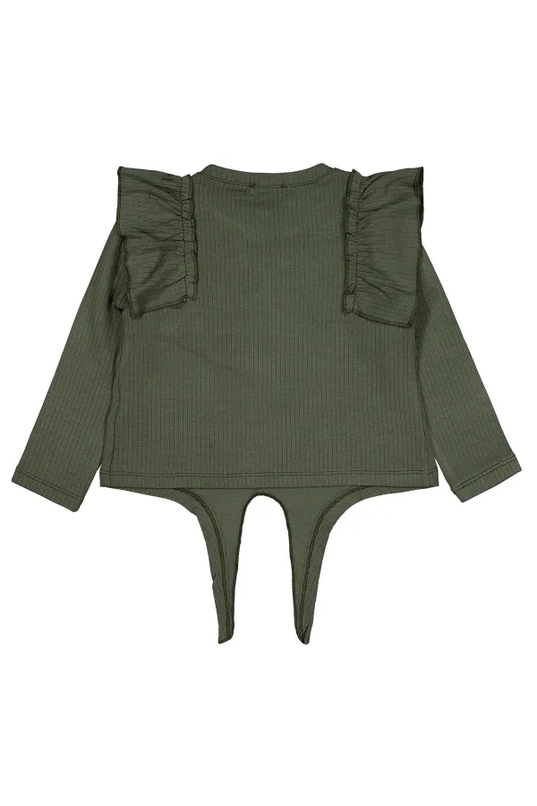 Girls Sweatshirt 2-5 Years Khaki - Package