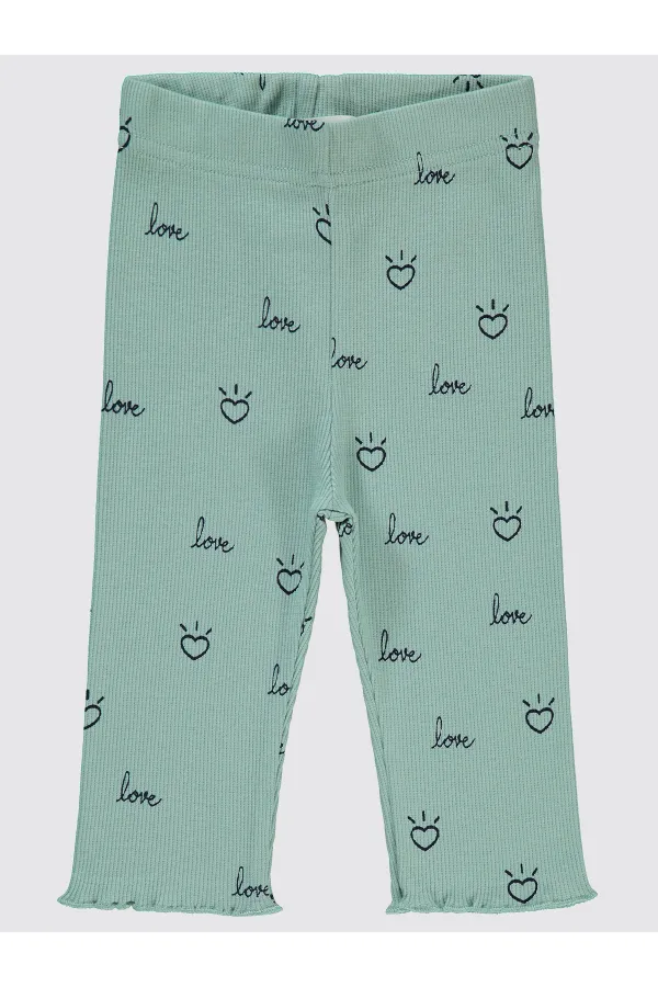 Collants bébé 0-24 mois verts - Lot