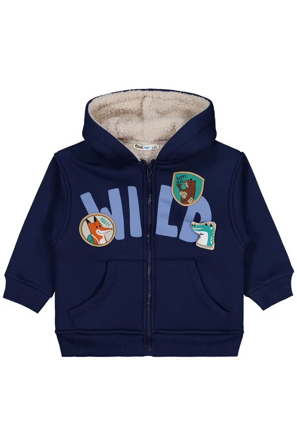 Erkek Çocuk Hırka 2-5 Yaş Lacivert - Paket