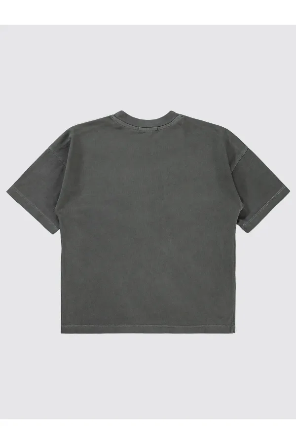 T-shirt garçon 6-9 ans anthracite - Emballage