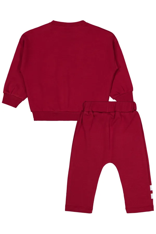 Bebek Takım 0-24 Ay Bordo - Paket