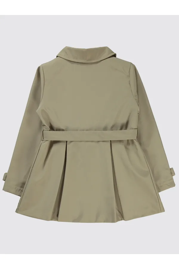 Kız Çocuk Ceket 10-13 Yaş Bej - Paket