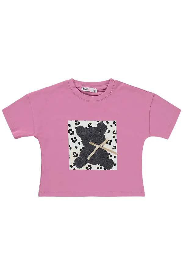 Ensemble pour fille 2-5 ans rose pâle - Emballage