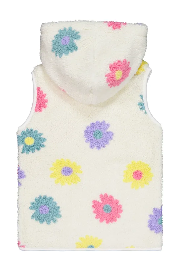 Kız Çocuk Yelek 2-5 Yaş Ekru - Paket