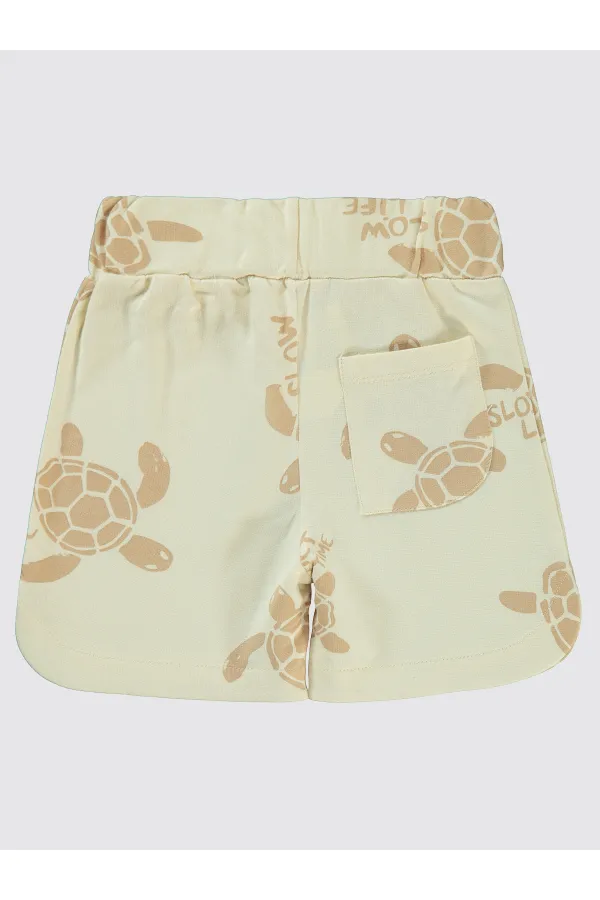 Erkek Çocuk Şort 2-5 Yaş FilDişi - Paket