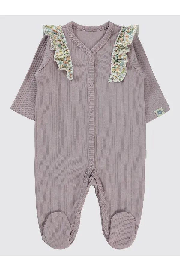 Baby Rompers 0-24 Months Soft Lilac - Package
