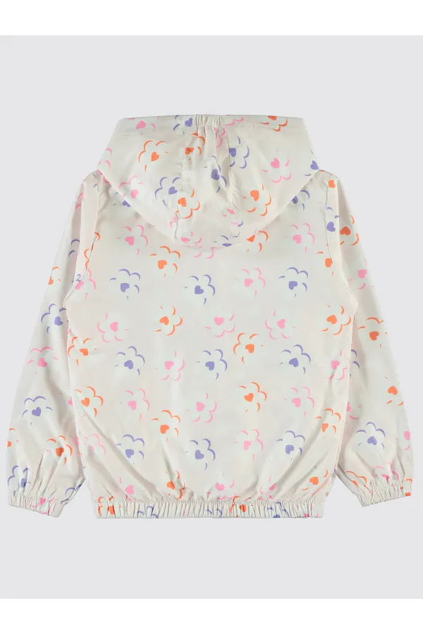 Kız Çocuk Yağmurluk 6-9 Yaş Pembe Şerbet - Paket