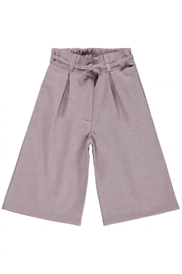 Girls' Capri Pants, Ages 2-5, Dark Pink - Package