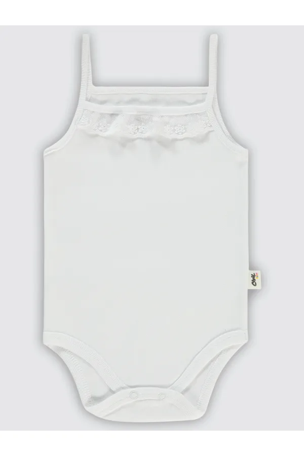 Body bébé à boutons-pression 30-36 mois blanc - Emballage