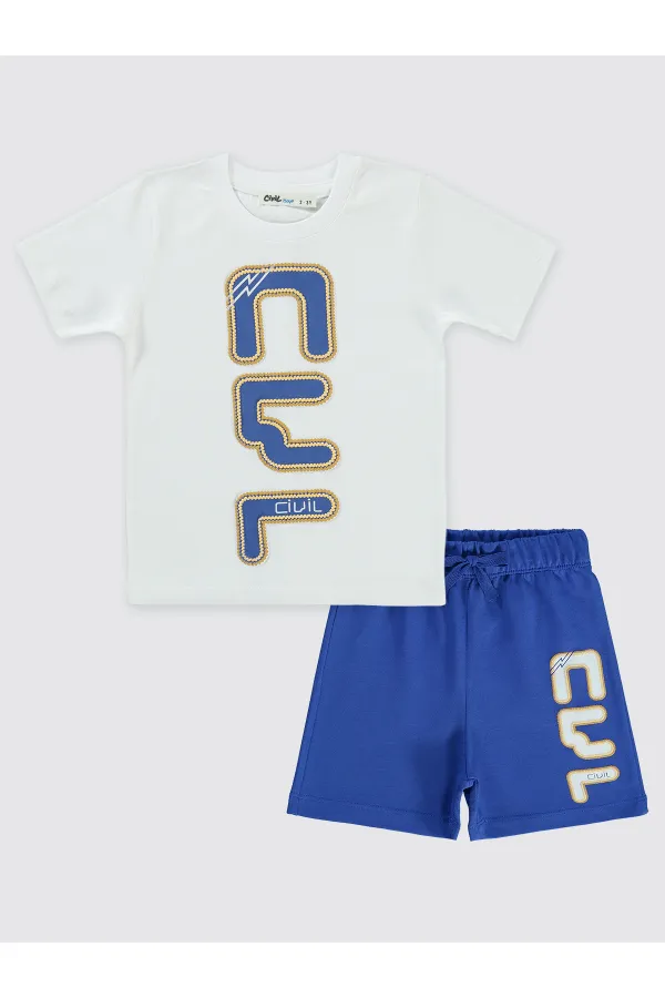 Boys' Suit 2-5 Years White - Package