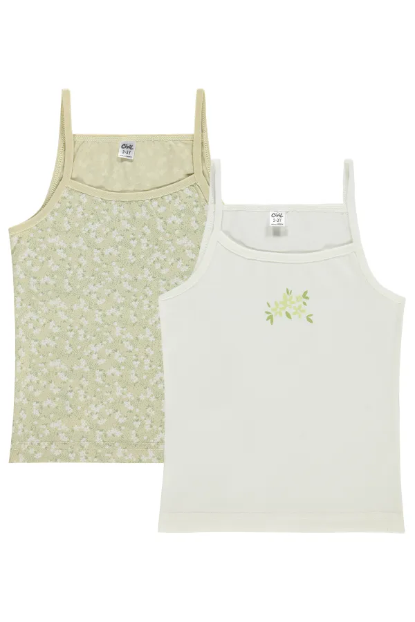 Girls' Athletic Tank Top, Ages 2-9, Standard Package