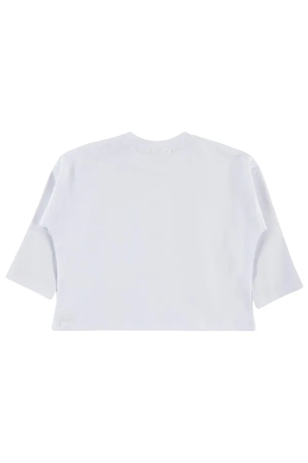 Bebek Sweatshirt 0-24 Ay Beyaz - Paket