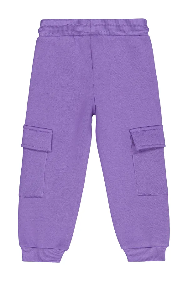 Pantalon de survêtement pour filles, 2-5 ans, violet - Lot