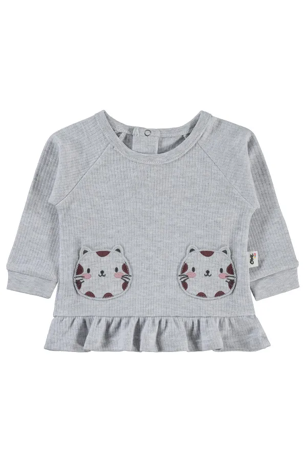 Bebek Sweatshirt 0-24 Ay Karmelanj - Paket