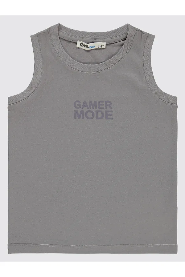 Boy T-Shirt 2-5 Years Old Gray - Pack