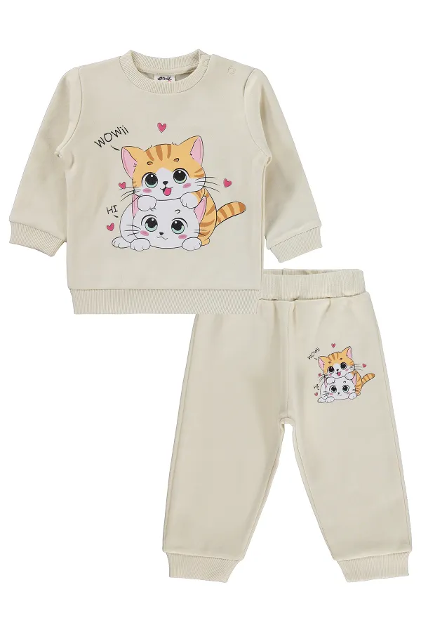 Bebek Takım 0-24 Ay FilDişi - Paket