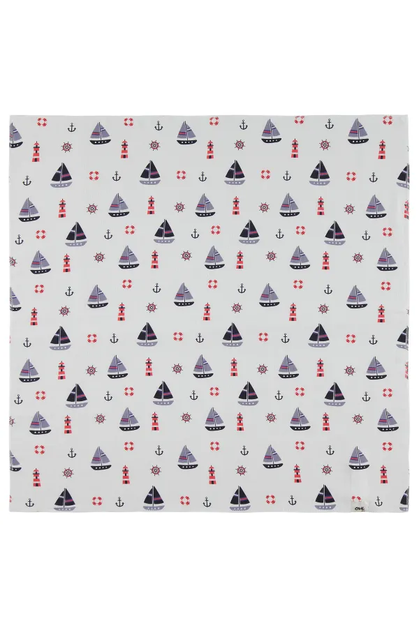 Baby Blanket and Swaddle Set 0-24 Months White - Package