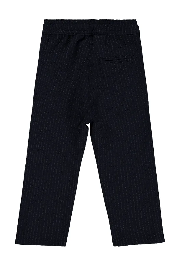 Boys' Trousers, Ages 2-5, Navy Blue - Pack