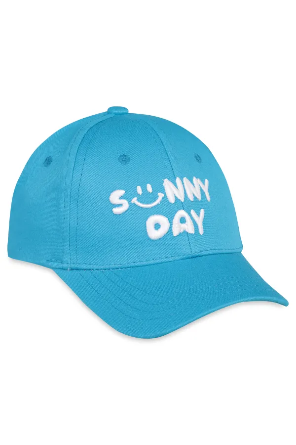 Erkek Çocuk Şapka Bere 2-5 Yaş Mavi - Paket